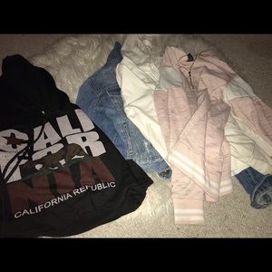 Sweater and jacket bundle